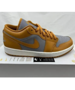Nike Air Jordan 1 Low Cement Grey Tan Shoes DC0774-020 Women&#39;s Size 10.5 - £73.95 GBP