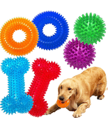 Dog Squeaky Toys Value Set Non-Toxic Squeaky Balls Toss Fetch TPR Rubber... - $397.29 MXN