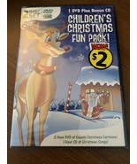 Kids Christmas Party Pack - DVD - NEW In Sealed Plastic - $4.94