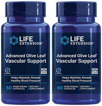 Advanced Olive Leaf Vascular Blood Pressure Support 120 Capsule Life Extension - £43.00 GBP