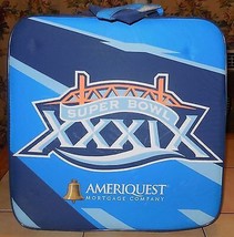 Vintage Super Bowl 39 XXXIX SGA Seat Cushion Eagles Patriots 2005  - $35.13