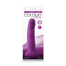 Colours Pleasures 7in Vibrating Dong Pur - $60.47