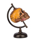 Haunted Living 14&quot; Skull Globe Gothic Haunted Mansion Halloween Decorati... - $76.95 CAD