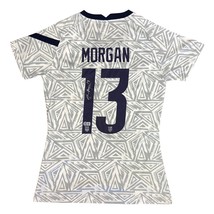 Alex Morgan Signé 2021/22 Nike USA Femmes avant-Match Football Jersey Bas de Bas - £193.38 GBP