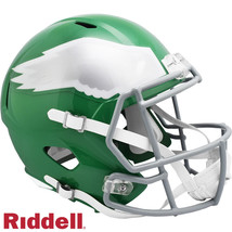 Philadelphia Eagles ON-FIELD Alternate Full Size Speed Replica Football Helmet! - £105.61 GBP