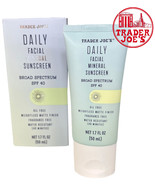 Trader Joe’s Daily Facial Mineral Sunscreen Broad Spectrum SPF 40 1.7 oz - $29.33 CAD