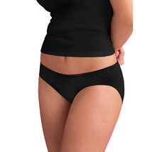 Hanes Ladies Cotton Stretch 4-pack Bikini Panties Size 9 - £13.28 GBP