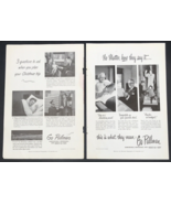 Lot of Two (2) Vintage 1950 Pullman Company Sleeper Cars Print Ad 6.5&quot; x... - $9.49