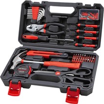 CARTMAN Tool Set General Household Hand Tool Kit with Plastic Toolbox St... - $847.47 MXN