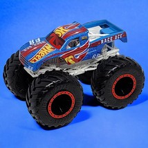 Hot Wheels Monster Truck Race Ace #68 Red Rims 1:64 Scale Nice - £4.88 GBP