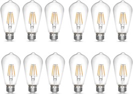 Four-Watt Led Edison Bulb, 40-Watt Vintage Edison Bulb, Non-Dimmable E26 Light - £37.90 GBP