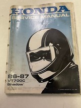 1986 1987 HONDA VT700C Shadow Service Repair Shop Manual OEM - $22.42