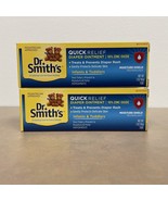 2 Pack -  Dr. Smith&#39;s Quick Relief Diaper Ointment 3 oz. each 10% Zinc O... - £28.98 GBP