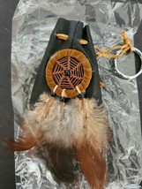 Vintage Hanging Dream Catcher Key Chain Pouch  Made in India - £11.56 GBP