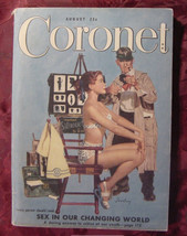 Coronet August 1947 Arthur Szyk Tommy Jimmy Dorsey Dalmations Edgar Allan Poe - £8.65 GBP