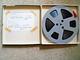 Vintage 7&quot; Reel-Reel, Charlie McCarthy&amp;Fred Allen Shows 1945 Audio Recor... - $14.84
