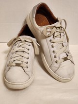 Ugg Milo Sneakers in White Leather Size 10 - Womens GUC - £23.73 GBP