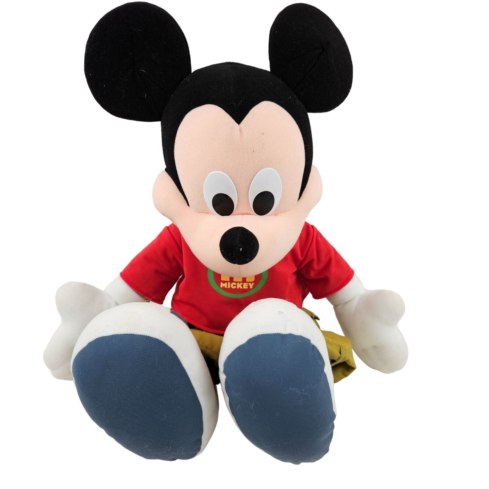 Primary image for Fisher Price Disney Jumbo Mickey Mouse Stuffed Animal Plush 2000
