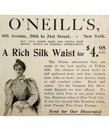 O&#39;Neill&#39;s Silk Waist Skirt 1897 Advertisement Victorian Fashion Clothing... - €8,59 EUR