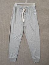 Lucky Brand Jersey Knit Jogger Sleep Pant Mens L Heather Gray Lounge Pajama NEW - £15.42 GBP