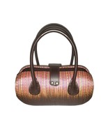 Purse Handbag Ombre Woven Rainbow Starburst 6.25&quot; x 11.5&quot; design - £18.00 GBP