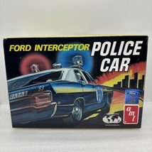 AMT Ford Interceptor POLICE CAR 1:25 Model Kit 429 Boss Engine #38466 Ne... - $27.69