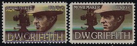 1555 Huge Multiple Color Shift Error / EFO "D. W. Griffith" Mint NH - £11.82 GBP