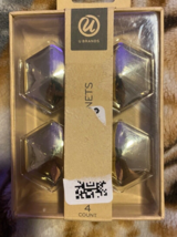 U Brands 4 count Gold Color Magnets - $3.95