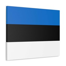 Estonia Country Flag Canvas Vibrant Wall Art Unframed Home Decor - £60.93 GBP+