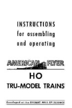 1949 Instruction Manual For Gilbert Ho /AMERICAN Flyer Trains Reprint - £15.72 GBP