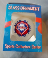 Philadelphia Phillies  Glass Ornament Christmas Sports Collectors Series... - £11.63 GBP