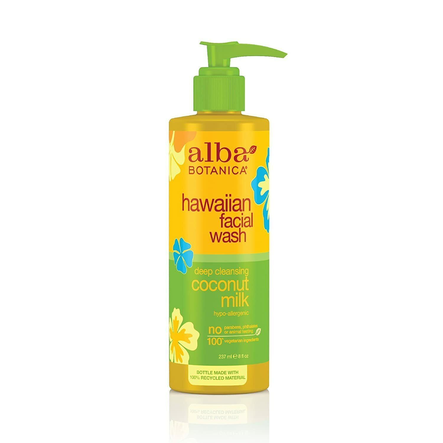 Alba Botanica - Hawaiian Facial Wash Coconut Milk - 8 Fl Oz - £7.42 GBP