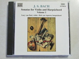 J.S. Bach Sonatas For Violin And Harpsichord Volume 1 Classical Cd 8.554614 Oop - £4.57 GBP