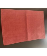 Placemat - Linen NEW rectangular set of 2 Red color - £2.25 GBP