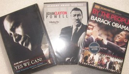 Black History: Political- Barack Obama- Adam Clayton Powell- New 3 Dvd - £16.73 GBP