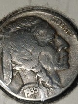 1935-S Indian Head Buffalo Nickel! In Very Fine Condition! Low Price!**#1043 - £89.57 GBP