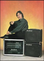 Allan Holdsworth Mesa Boogie guitar amplifier advertisement 8 x 11 ad print - £3.30 GBP