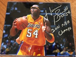 LAKERS  Signed autographed  8x10 photo HORACE GRANT  2001 NBA CHAMPS - £87.31 GBP