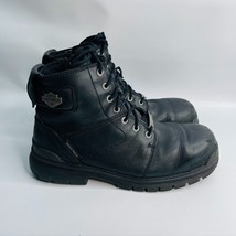 Harley Davidson Boots Cage Composite Toe Waterproof Size 11.5 (READ) - £46.54 GBP