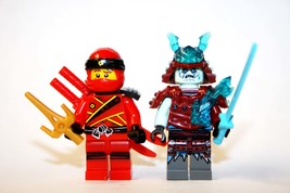 Kai and Blizzard Warrior  set of 2  Minifigures - £9.39 GBP