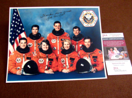 STS-58 Full Shuttle Crew Nasa Astronauts Signed Auto Vintage Litho Photo Jsa - £466.12 GBP