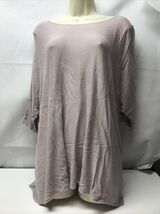 Lauren Conrad Lilac Gray Scoop Neck Sweater Womans Size L KG Career Wear... - $17.82