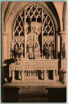 Washington Cathedral Bethlehem Chapel Alter Washington DC UNP DB Postcard C14 - £1.99 GBP