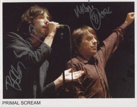 Primal Scream (Band) SIGNED Photo + COA Lifetime Guarantee - £70.76 GBP
