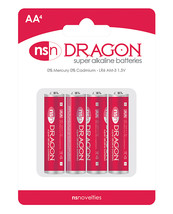 Dragon Alkaline Batteries - AA Pack of 4 - £13.90 GBP