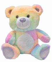 Rainbow Sherbet Soft Plush Toy Stuffed Animal Sparkly Feet (Teddy Bear) - £19.80 GBP