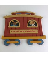 The Get Along Gang Clubhouse Caboose Secret Wooden Wall Hang AG Vintage ... - $49.45