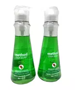 ( Lot 2 Bottles) Method CUCUMBER  DISH WASH Soap 18 Oz Each HTF, RARE  - $1,274.65 MXN