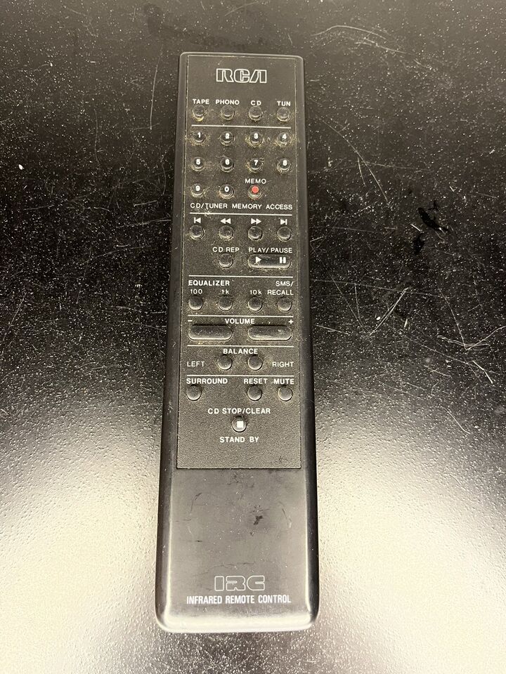RCA IRC Stereo Remote Control For Tape Player CD Player Tuner - $12.00