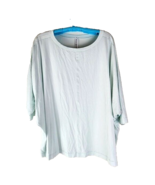 Athleta Women&#39;s Relaxed Weekender Top Mint Green Sz L/XL NWT - $36.62